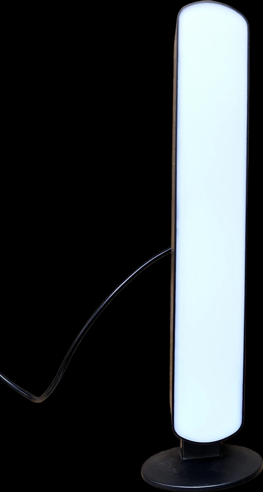 USB LED light bar on stand, RGB mood lamp, black