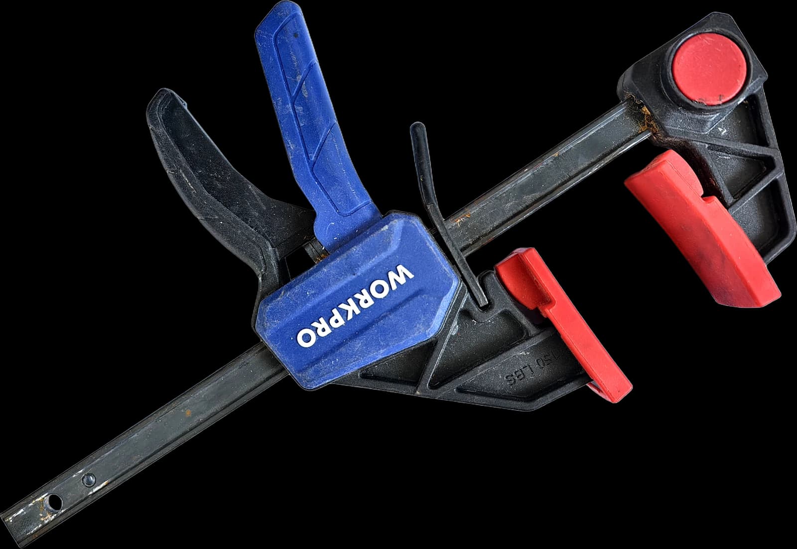 WORKPRO one-handed quick-release bar clamps, pair, 150 lbs clamping force